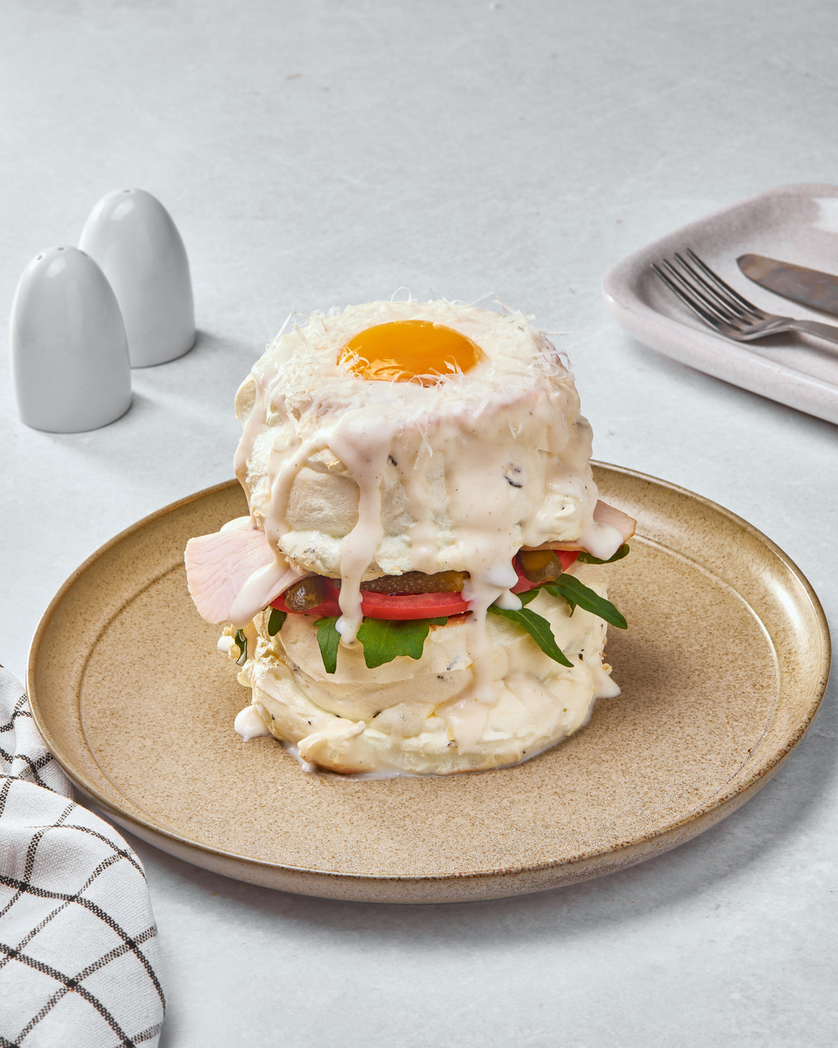 Savory Japanese Fluffy Pancakes