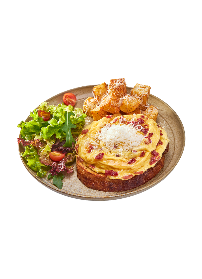 Beef Bacon & Cheese Omelette