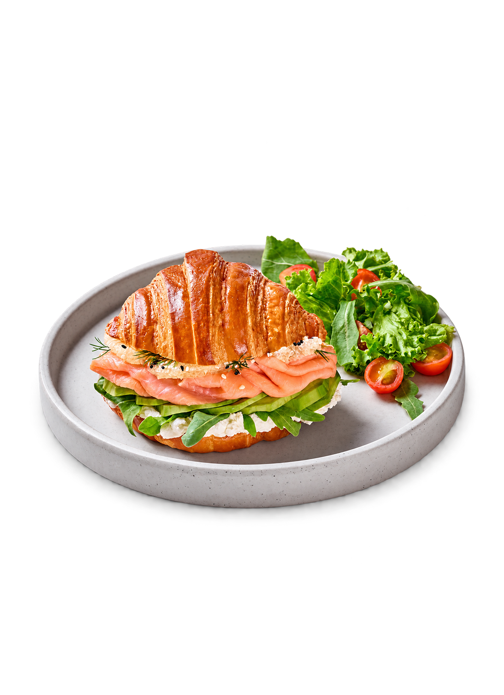 Citrus Salmon Croissant