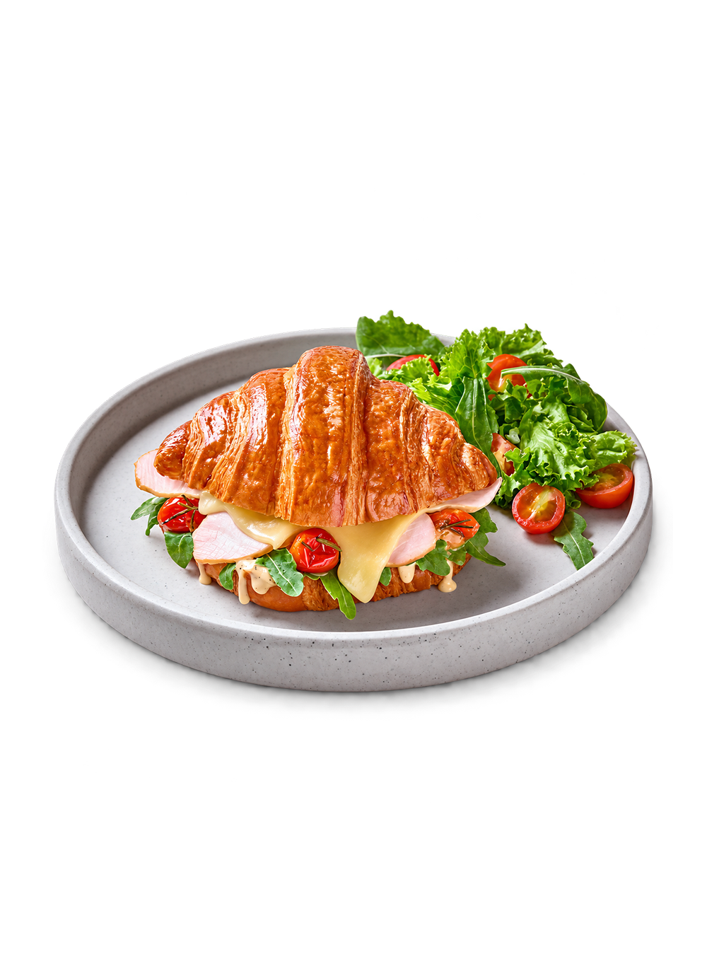 Golden Turkey Emmental Croissant