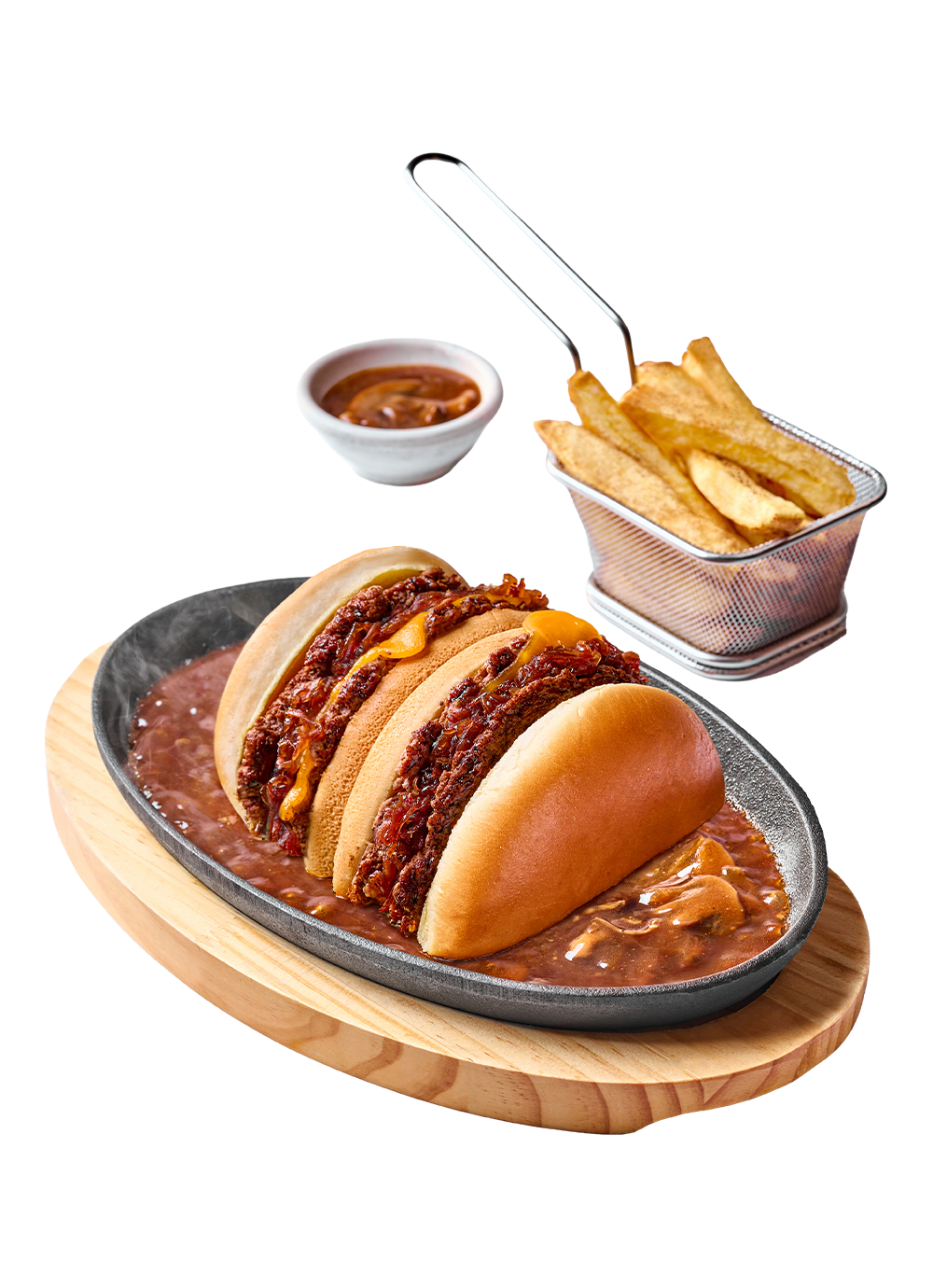 Mushroom Sizzling Burger
