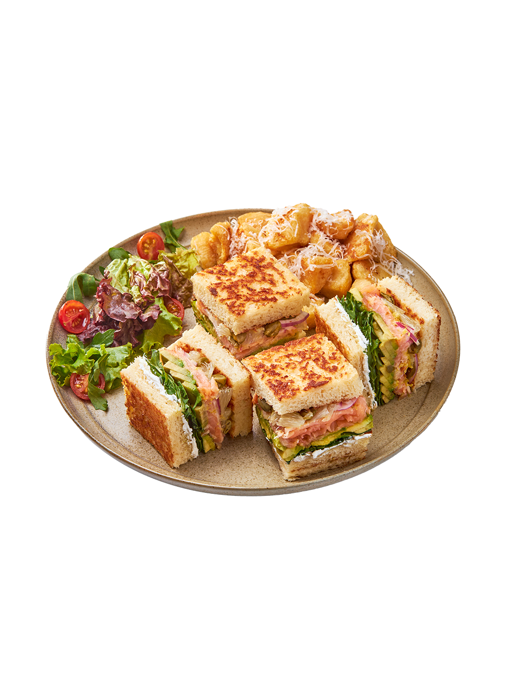 Creamy Salmon Sando
