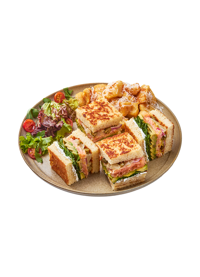 Creamy Salmon Sando